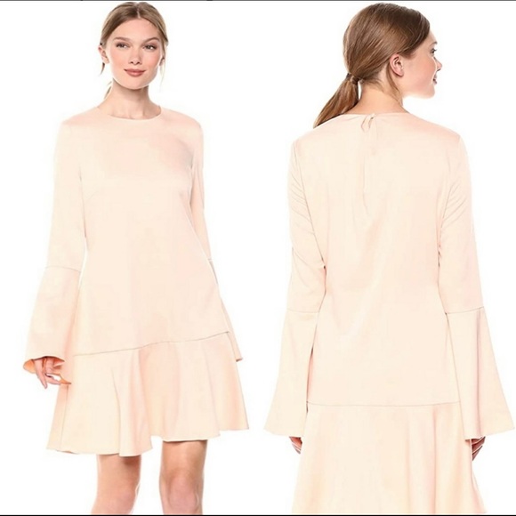 NWT ELLIATE  SERENE DRESS CHALK - Picture 1 of 4